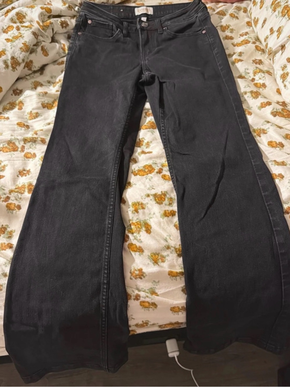 Black Women's Flared Jeans